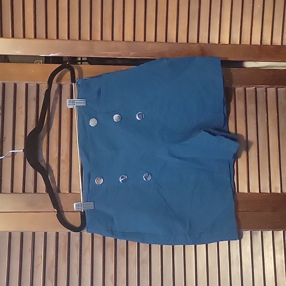 Sz 8 High Waist Teal INC shorts